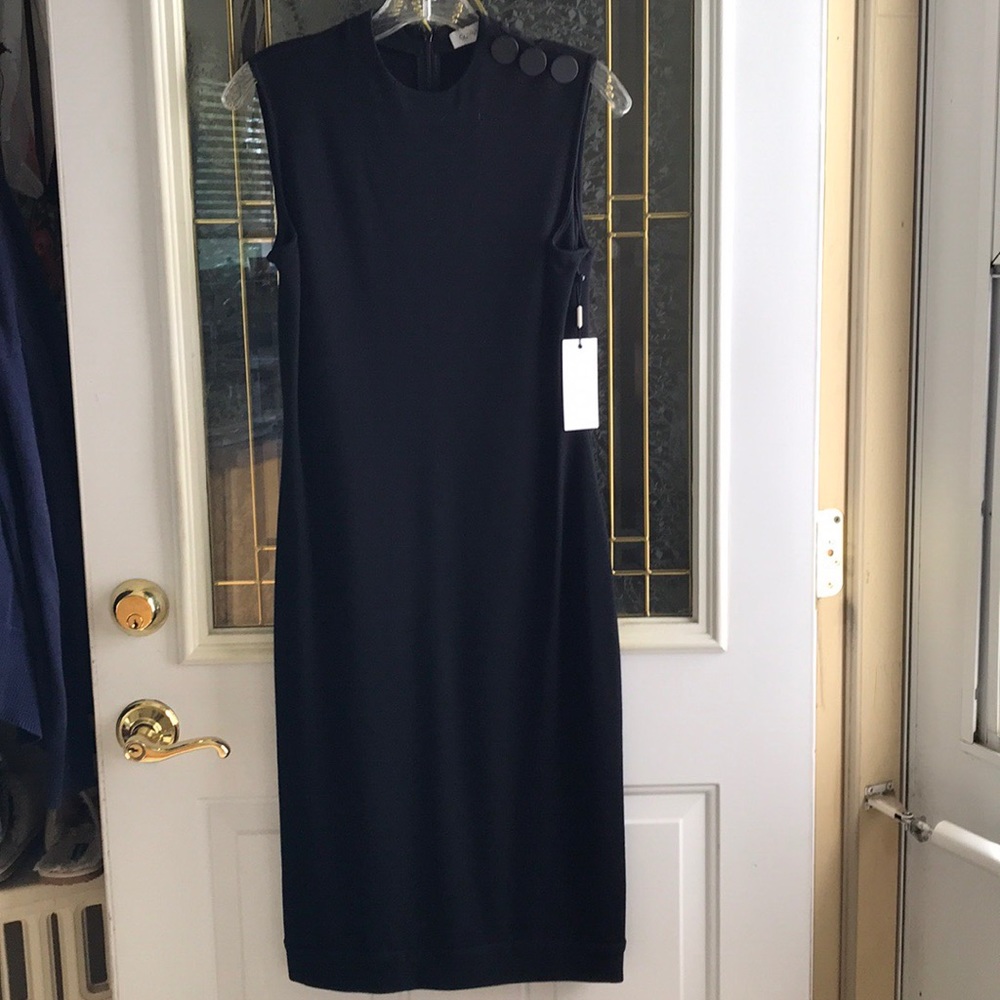 Flattering Gorgeous Black Dress Calvin Klein Sz 6